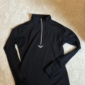 TuffRider Black Quarter-Zip